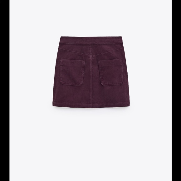 Zara Corduroy Mini Skirt 💜 - Picture 6 of 11